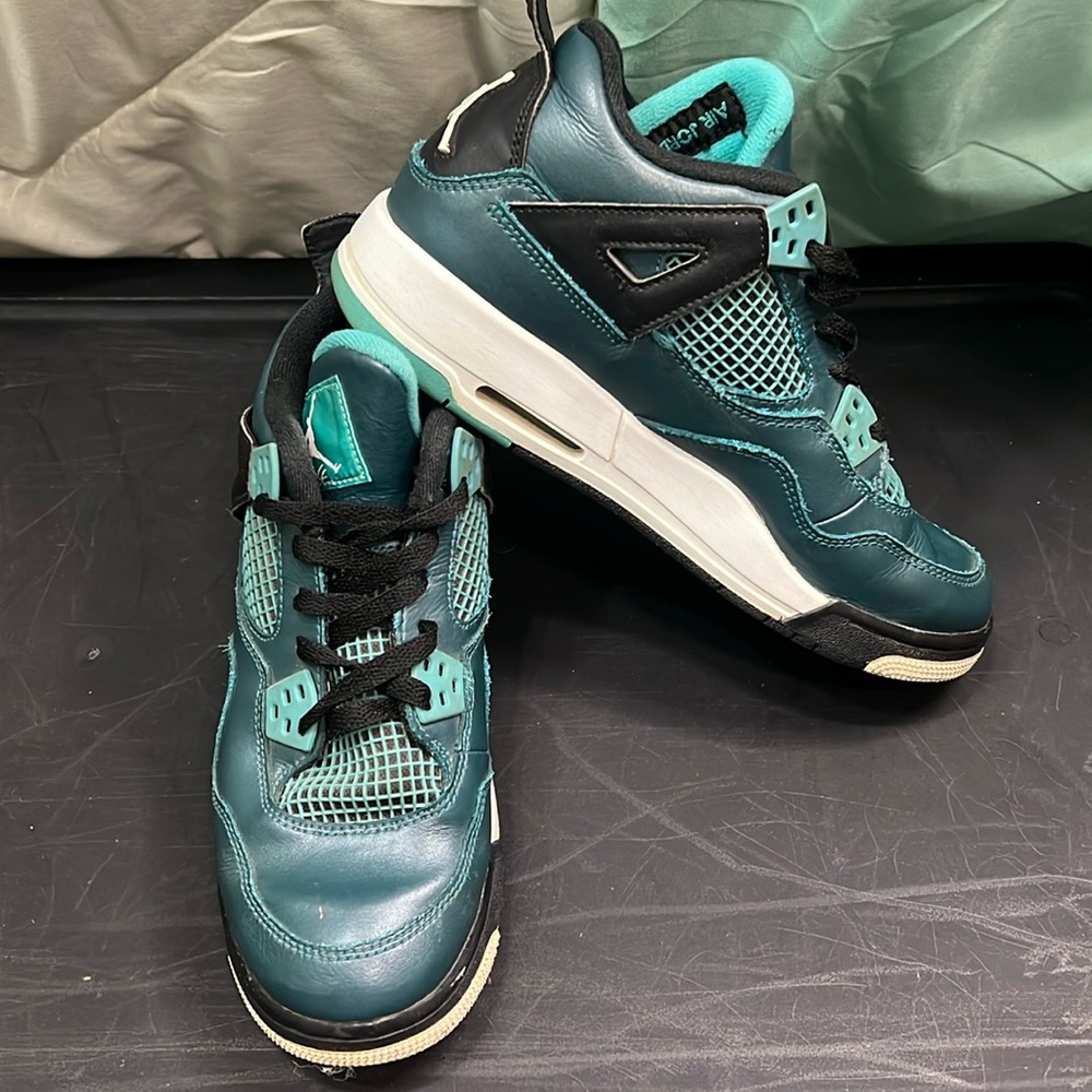 Air Jordan 4 Retro Teal Shoes